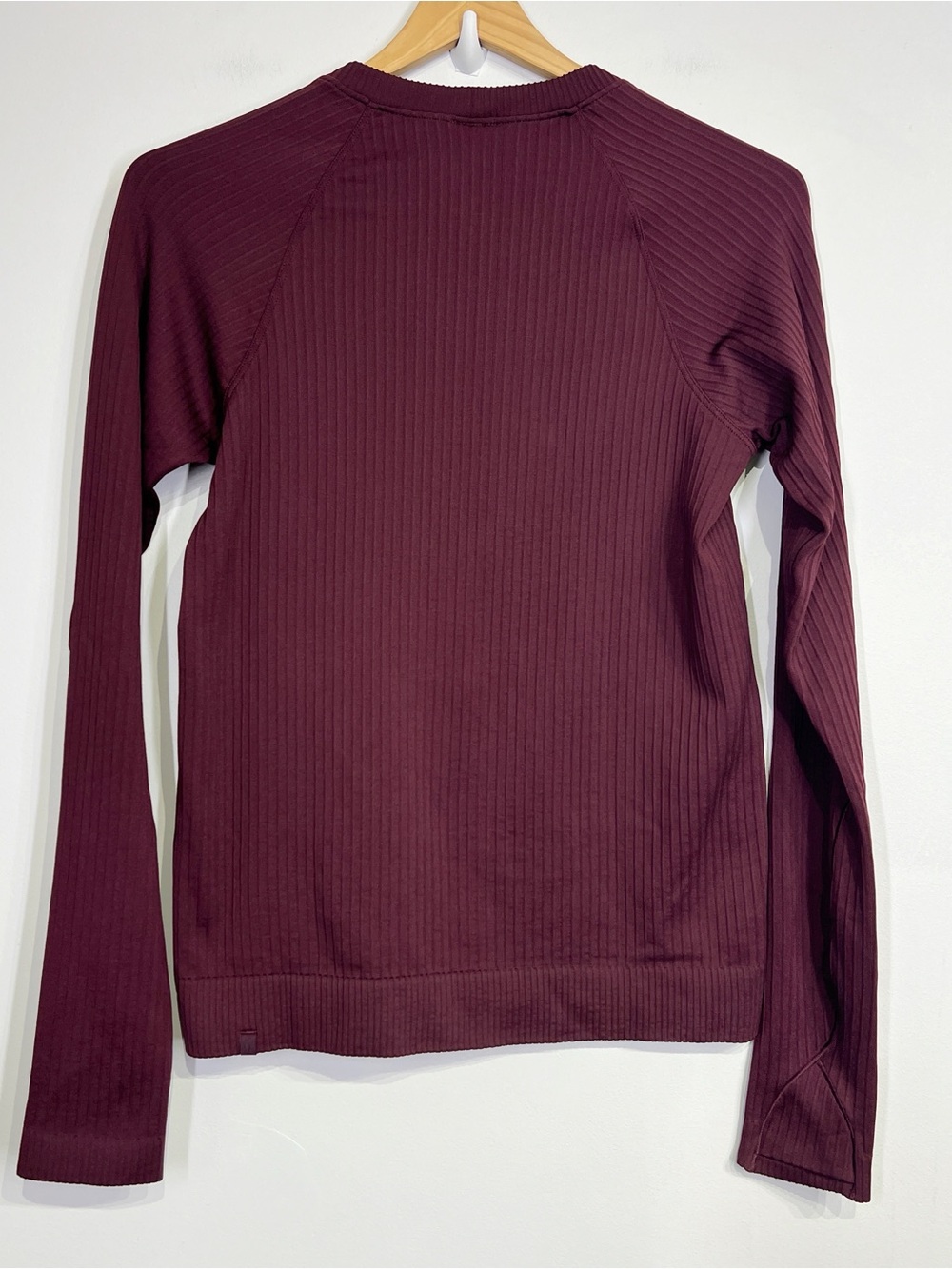 Lululemon NEW Rest Less Pullover Rib Garnet - Picture 3 of 7